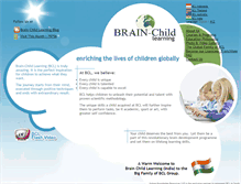 Tablet Screenshot of brain-childlearning.com